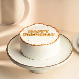 Classic Happy Birthday Vanilla Cake-image-13