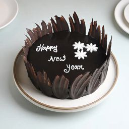 Gorgeous Chocolate New Year Cake-image-99