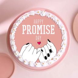 Promise Day Poster Cake-picture-5