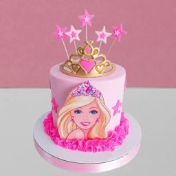 Iconic Barbie Pink Cake-image-4