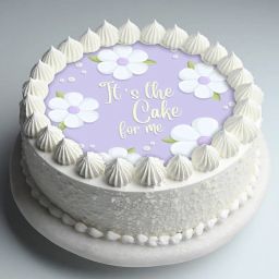 Floral Dream Photo Cake-image-10