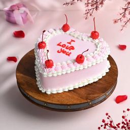 Playful Romance Strawberry Cake-8