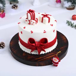 Holiday Elegance Christmas Cake-image-22