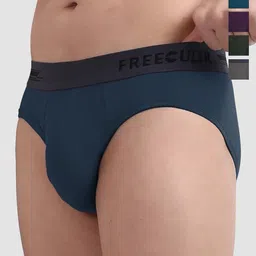 FREECULTR Men Pack Of 5 Anti Bacterial Ribbed Basic BriefsFCP-XT-B-MB-PB-SEG-SG-TV-S-picture-21