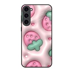QRIOH Women Loveberry Bliss Lightweight Silicone Samsung Galaxy S23 Plus 5G Back Case-image-28