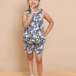 thkgrlz Girls Printed Top with Shorts-picture-7