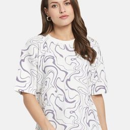 METTLE Women Printed T-shirt-image-68