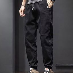 StyleCast x Revolte Men Loose Fit Easy Wash Joggers Trousers-image-86