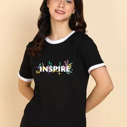 Adyavastram Women Printed Pockets T-shirt-picture-42