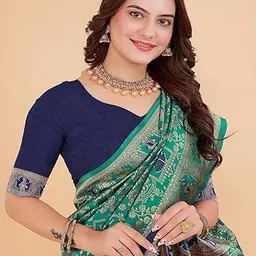 SuratwalaWoven Design Zari Saree-56