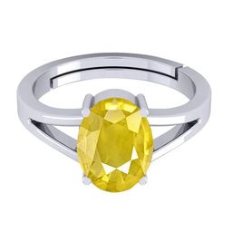 VISHVMA Sapphire Gemstone Studded Finger Ring-picture-34