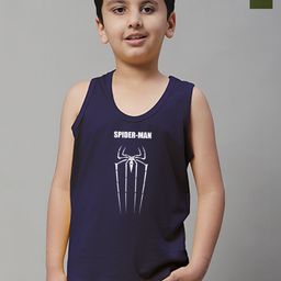 Friskers Boys Pack Of 2 Printed Pure Cotton Basic Vests KDC474-17-KDC475-34-image-85