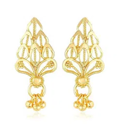DIVASTRI Gold-Plated Artificial Beads Contemporary Studs-58