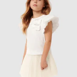 Forever New Kids-Girls Floral Embroidered Puff Sleeve Cotton Top-picture-45