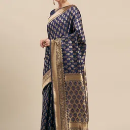 KALINI Zari Art Silk Kanjeevaram Saree-picture-43