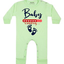 Arvesa Baby Loading Printed Bodysuit-image-79