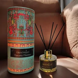 GLOBAL AROMA Blue & Red Tuscany Florence Reed Aroma Oil Diffuser & Sticks 120ml-22