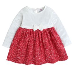 mama & bebe Floral Print Velvet Fit & Flare Midi Dress-image-82