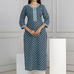 Nayo Women Ethnic Motifs Printed Kurta-picture-19