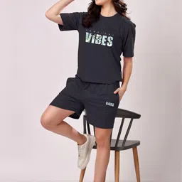 FITIN OUTFIT black Nightdress-image-0
