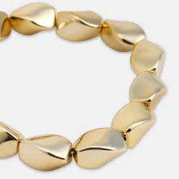 SOHI Set Of 2 Gold-Plated Artificial Beads Elasticated Bracelets image 3