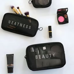 NFI essentials Set Of 3 Printed Cosmetic Makeup Pouch-32