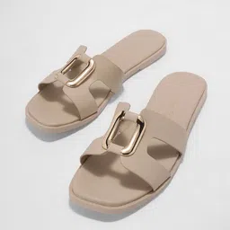Forever Glam by Pantaloons Open Toe Flats-43
