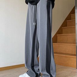 StyleCast x Revolte Men Loose Fit Easy Wash Pleated Joggers Casual Trousers-image-61