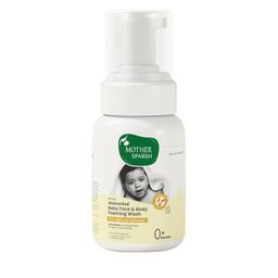 Mother Sparsh Simply Unscented Baby Face & Body Foaming Wash - 150ml-51