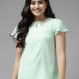 BAESD Off-Shoulder Georgette Top-picture-55