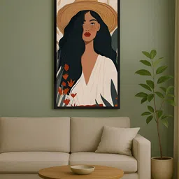 999Store Brown & Beige 1 Piece Canvas Other Wall Paintings-image-43