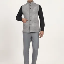 JB STUDIO Men Checked Tailored Jacket image 2