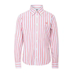 HACKETT LONDON Boys Vertical Striped Slim Fit Cotton Casual Shirt-image-9