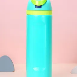 Little Surprise Box LLP Turquoise Blue & Green Stainless Steel Water Bottle-750 ml-image-88
