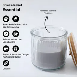 UMAI Transparent 1 pieces Jar Candle image 3