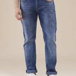Being Human Men Classic Light Fade Stretchable Jeans-image-99