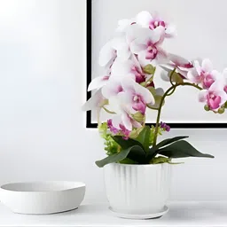 Royaloak Purple 1 Pieces Artificial Flower With Pot-picture-56