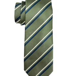The Tie Hub Men Striped Broad Tie-52