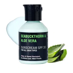 PINK WOOLF Sunscreen SPF 30 Aloe Vera & Seabuckthorn Matte Finish-50ml-27
