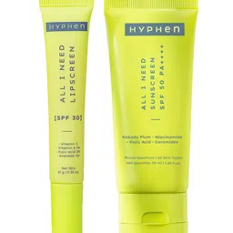 Hyphen Set of All I Need SPF50 Sunscreen - 50ml & SPF30 Lipscreen - 10g-30