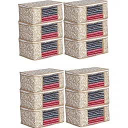BB BACKBENCHERS Brown Set of 6 Regular Drawer Organiser-34
