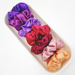 Dvabeautyshop Women Set of 7 Ponytail Holders-16