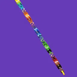 Dynamic Retail Global Men's Multicolored Link Bracelet-26