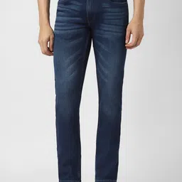 VAN HEUSEN DENIM LABS Men Slim Fit Mid-Rise Light Fade Jeans-picture-30