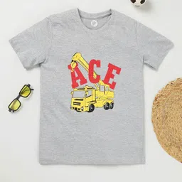YK Boys Graphic Printed Round Neck Cotton T-shirt-picture-19