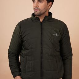 NUEVOSDAMAS Men Floral Polyester Lightweight Longline Outdoor Bomber with Embroidered Jacket-46