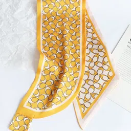 CrossKulture Women Printed Satin Scarf-picture-0
