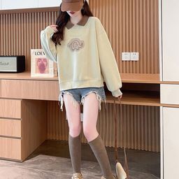 JC Mode Women Striped Sweatshirt-3