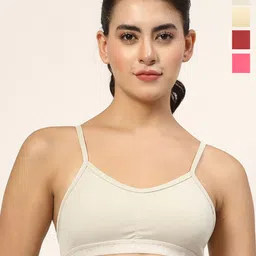 LILY stropsyliad Pack Of 3 Full Coverage Seamless Non Padded Sports Bra-picture-27