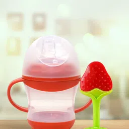 Kidbea Red Silicone Baby Sipper-image-30
